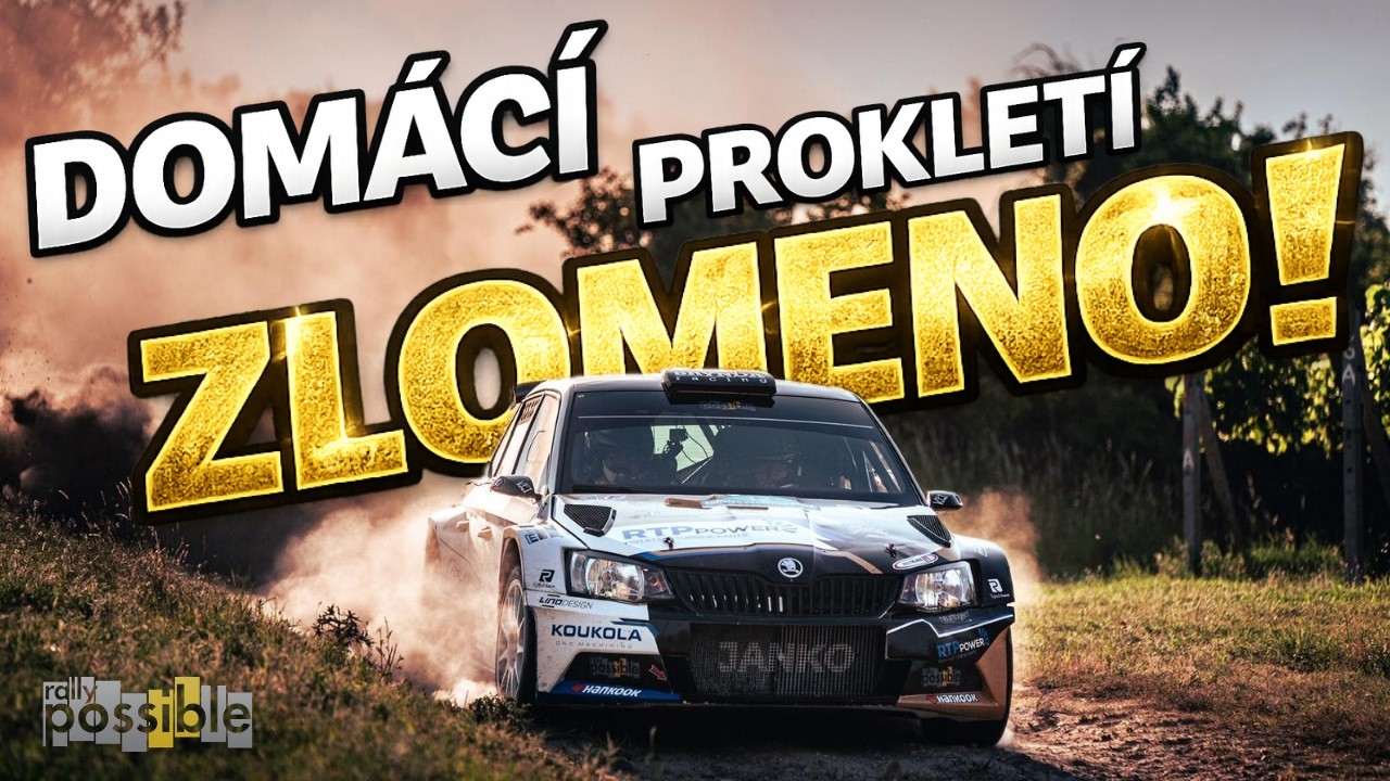 DOMÁCÍ PROKLETÍ ZLOMENO | Rally Hustopeče 2025 | Škoda Fabia R5 | KUNDLÁK - BARAN