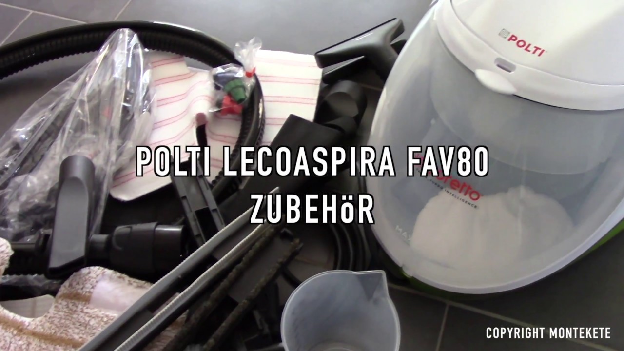 Polti Vaporetto Lecoaspira Fav80 - Sanitizing Steam Aspirator