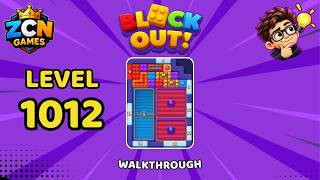 Block Out Level 1012 Walkthrough | Full Solution