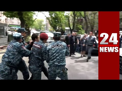 Չե՞ք ամաչում, առանց թուրքի Հա՜յա՜ստա՜ն. կարմիրբերետավորները ուժ են գործադրում