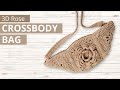 Crochet Gift Idea Best crochet bag for everyday use - Messenger sling bag for phone!