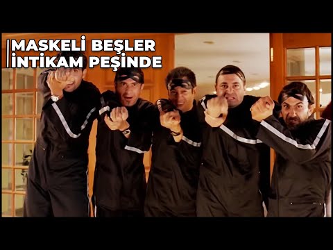 Maskeli Beşler İntikam Peşinde - Salih Abi Parayı Bulduk | Türk Komedi Filmi