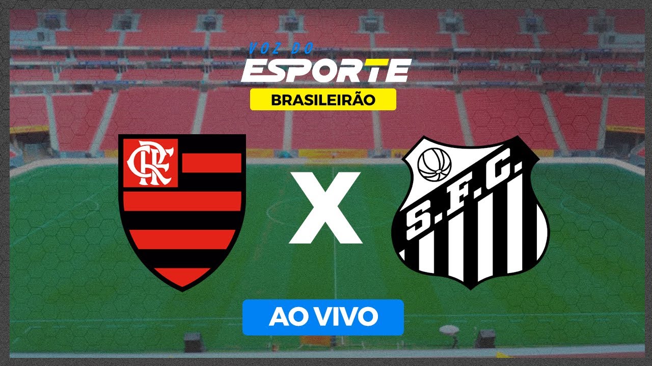 🔴 AO VIVO: FLAMENGO x SANTOS  BRASILEIRÃO (01/11/23) 