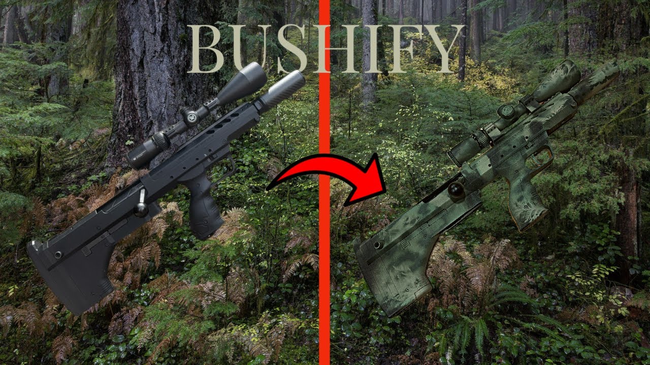 Camouflaging My Fully Upgraded Silverback SRS