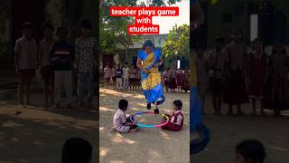 teacher plays game with students/music #teacher #student #shorts