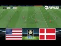 FIFA 23 - USA vs Denmark 06/9/2025 - FIFA Women's World Cup 2023 - Gameplay PS5