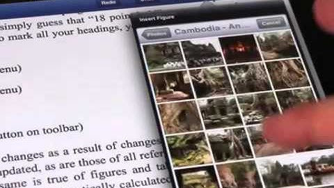 UX Write 1.0 Brings Desktop Class Word Processing to the iPad