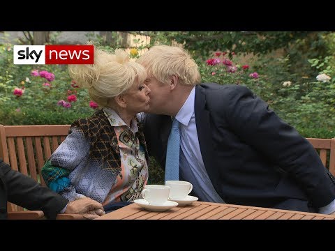 'Give me a kiss and better dementia care'  Barbara Windsor tells PM