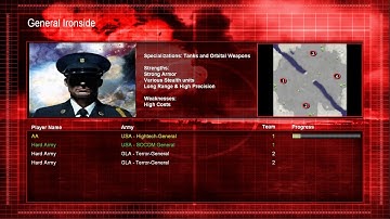 2vs2 | Operation Firestorm Beta 2 mod | HighTech | Full HD #generals #mod #review #firestorm