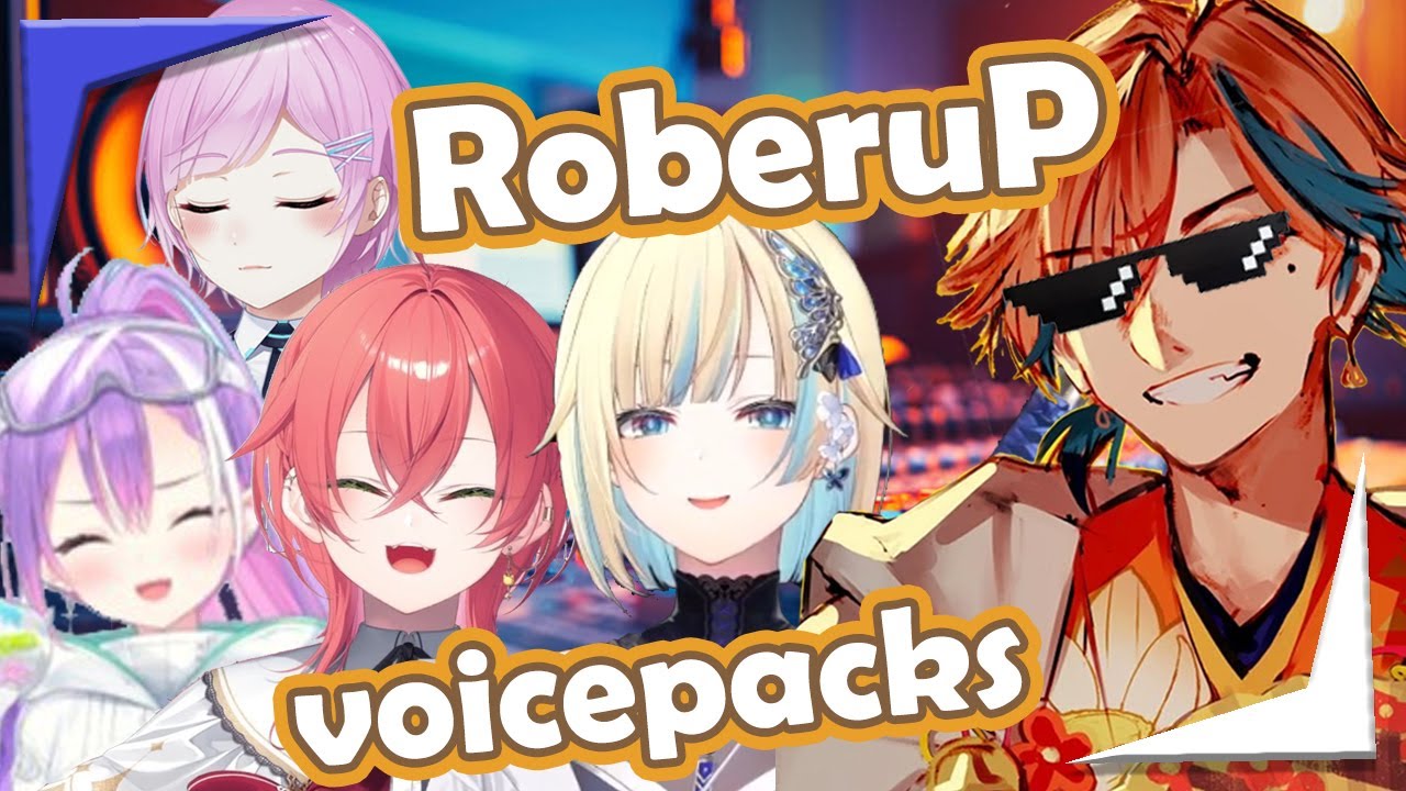 All of the voicepacks directed by Roberu in MADTOWN【Holostars/VSpo EngSub】