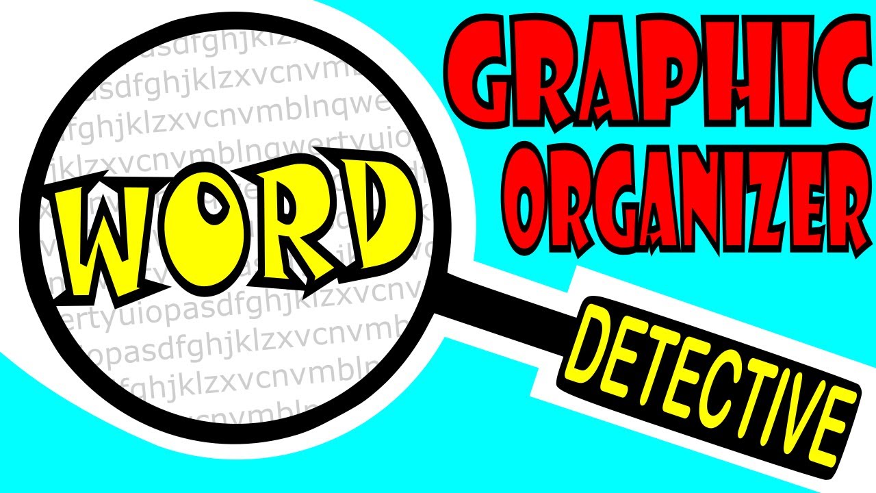 Vocabulary Development Word Detective Graphic Organizer Youtube