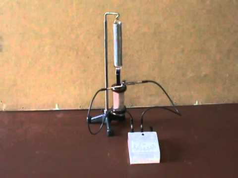 მაგნიტის რხევა კოჭაში