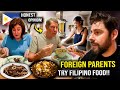 Parents REACT to Homecooked FILIPINO Food in MANILA!!