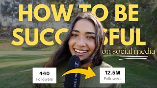how to see success on social media