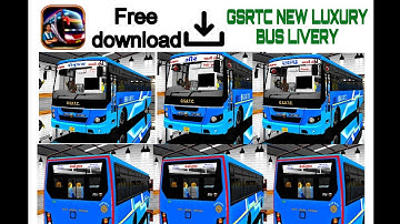 Suprice release //GSRTC NEW LUXURY BUS LIVERY//GSRTC NEW BLUE BUS LIVERY//MSRTCBUSBS6MOD#gsrtcnewbus