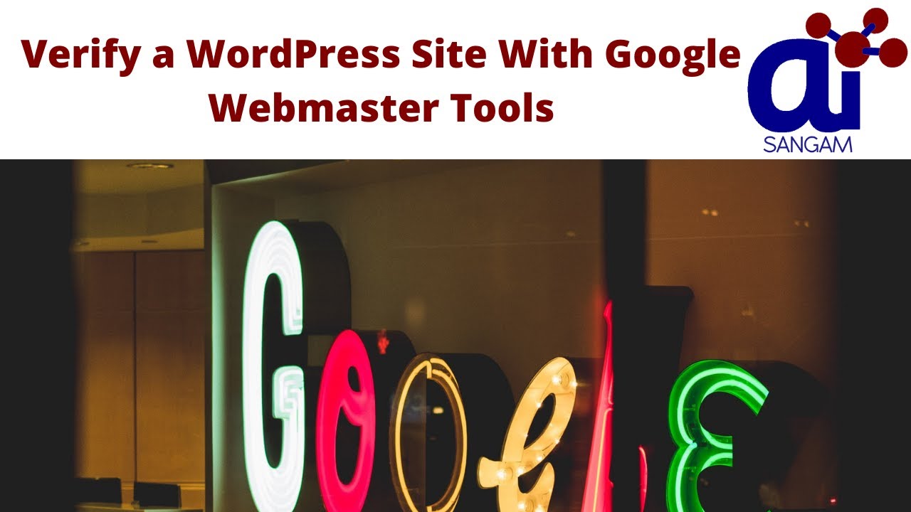 Verify a WordPress Site With Google Webmaster Tools - YouTube