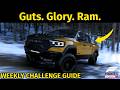 Forza Horizon 6 - Guts.Glory.Ram - Weekly Challenge Guide