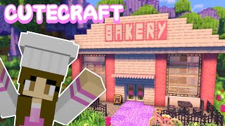 I Built the CUTEST Bakery! | Minecraft CuteCraft | Episode 5