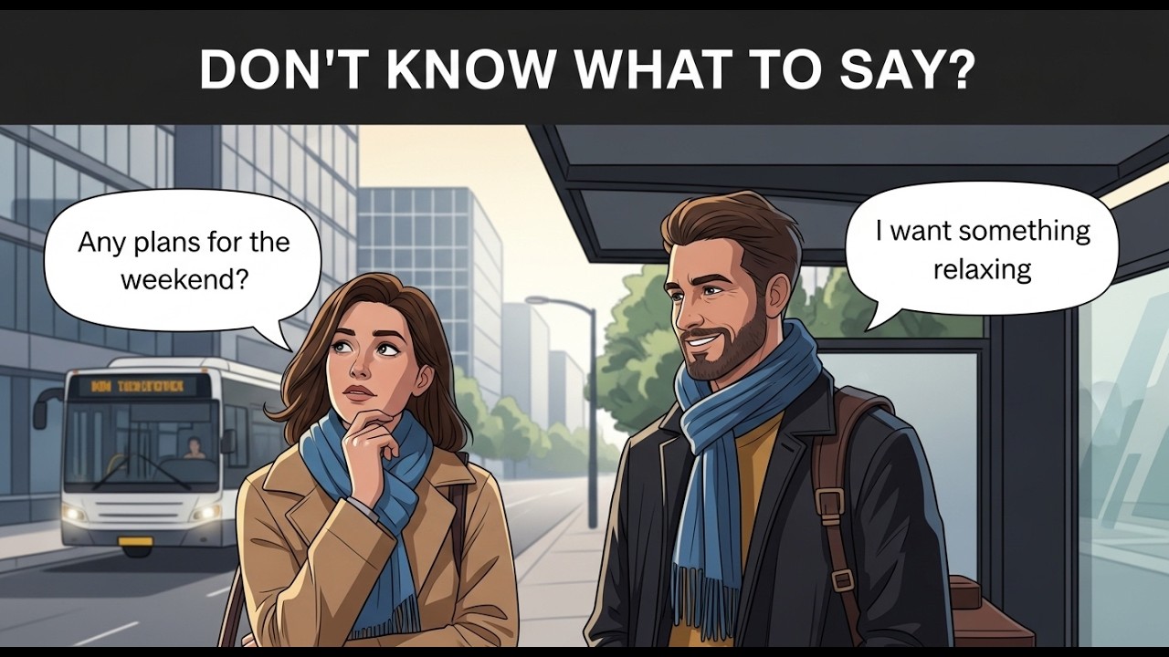 🚏 “Waiting for the Bus? Here’s How to Start a Conversation!”