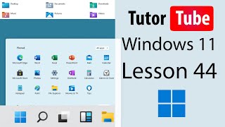 Windows 11 Tutorial - Lesson 44 - Desktop Icons Arrangement Options
