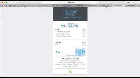 What is Partially Paid? Smart Online Order for Clover