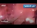 لحظة الانفجار كاميرات المراقبة توثق وصول هدية الرعب لحارس أمن المشهد تاغ