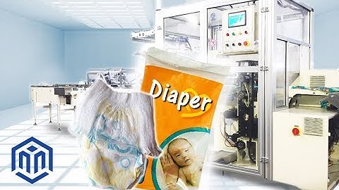 Baby Diaper Flow Wrap Machine & Automatic Diaper Feeder - Joinworld