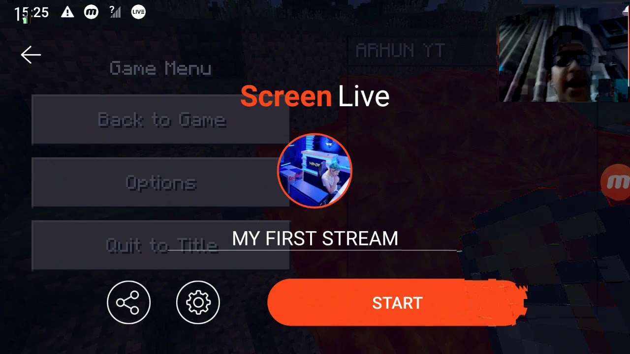 MY FIRST STREAM - YouTube
