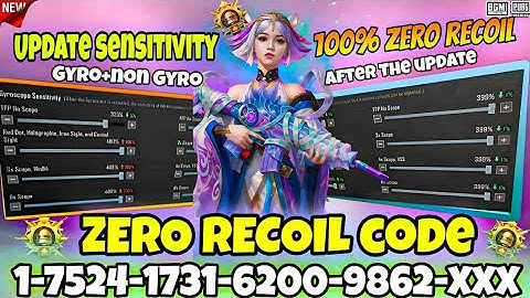 BGMI 4.1 Best Sensitivity Settings for All Devices – Low-End Android, High-End | Non-Gyro And Gyro!