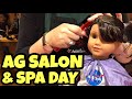 American Girl Hairstyles & Spa Treatment at American Girl Salon