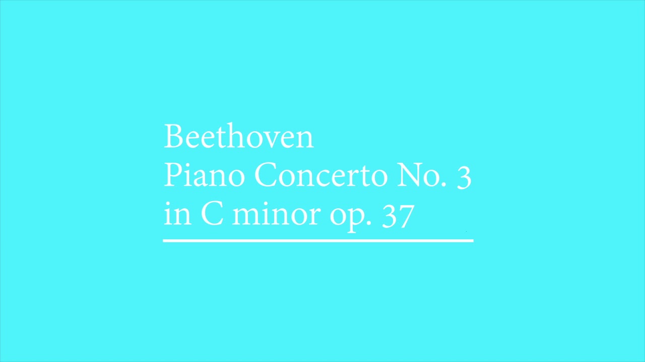 Beethoven Piano concerto No.3 op. 37 (Hans Richter-Haaser)(1963
