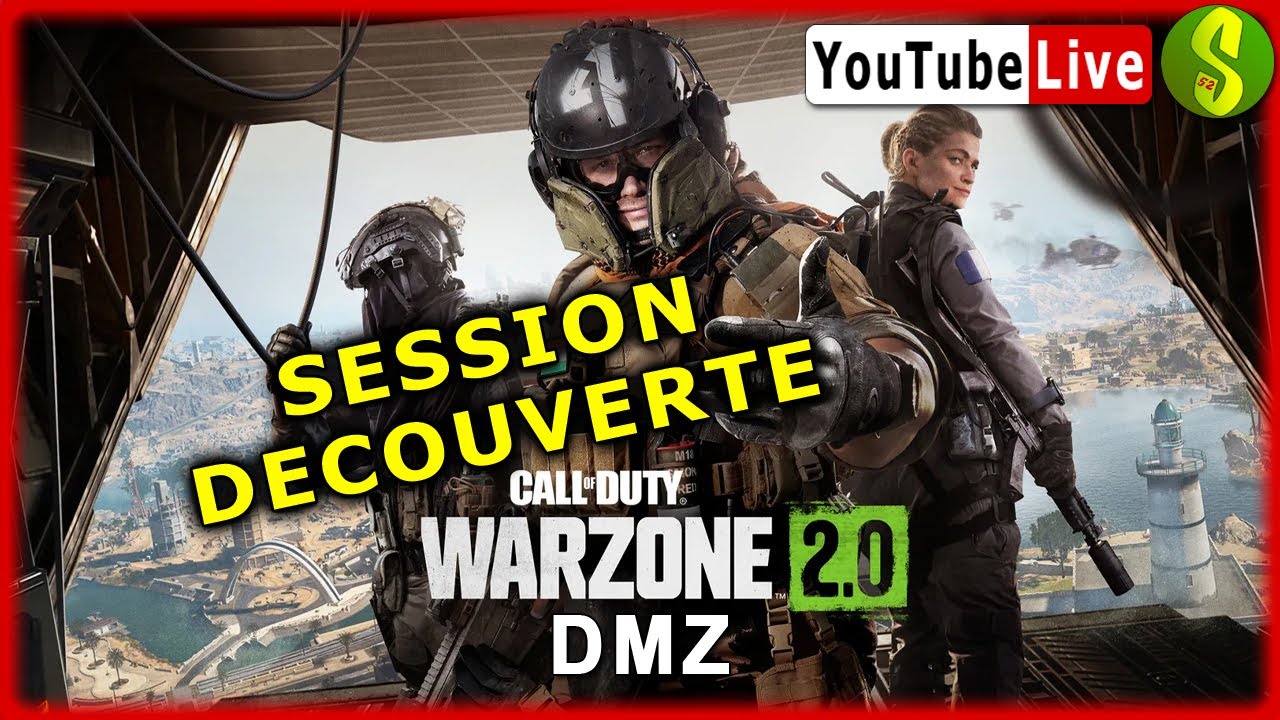 Dcouverte du fameux DMZ  COD Warzone 20  1 pvpfpssolo   YouTube Live