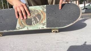 How to do heelflips on a skateboard (goofy)