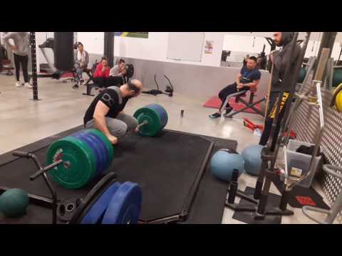 Deadlift Fight'Ness Gym Mérignac 220 kg