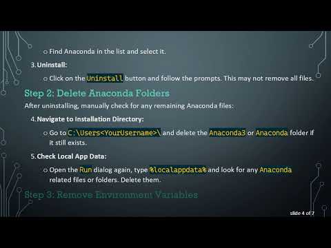 How to Make a Clean Removal of Anaconda Without Using Anaconda-Clean