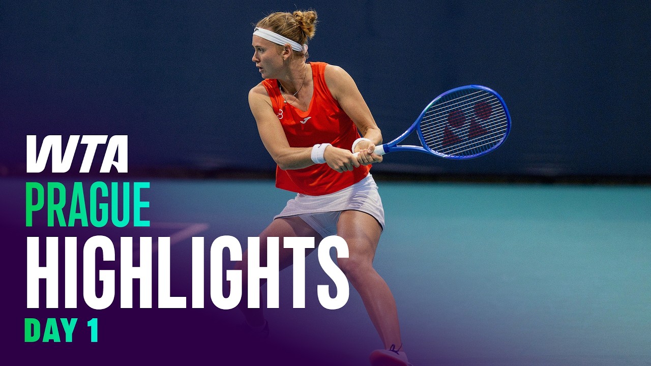 Day 1 in Prague with Bouzkova, Snigur & more | WTA Match Highlights
