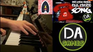 FIVE NIGHTS AT FREDDY'S SONG - Not Here All Night - DAGames (Advanced Piano Cover)