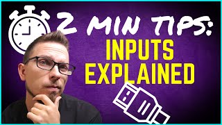 Projector Inputs Explained | 2 Min Tips!