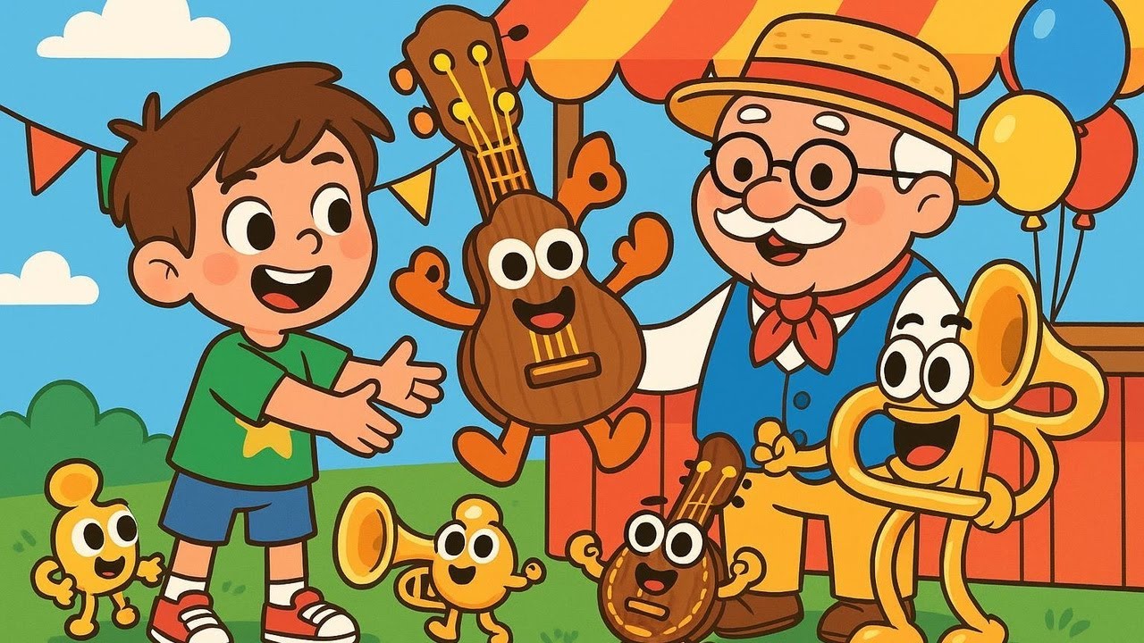 Alla fiera di Mastro André 🎺 Filastrocca per bambini
