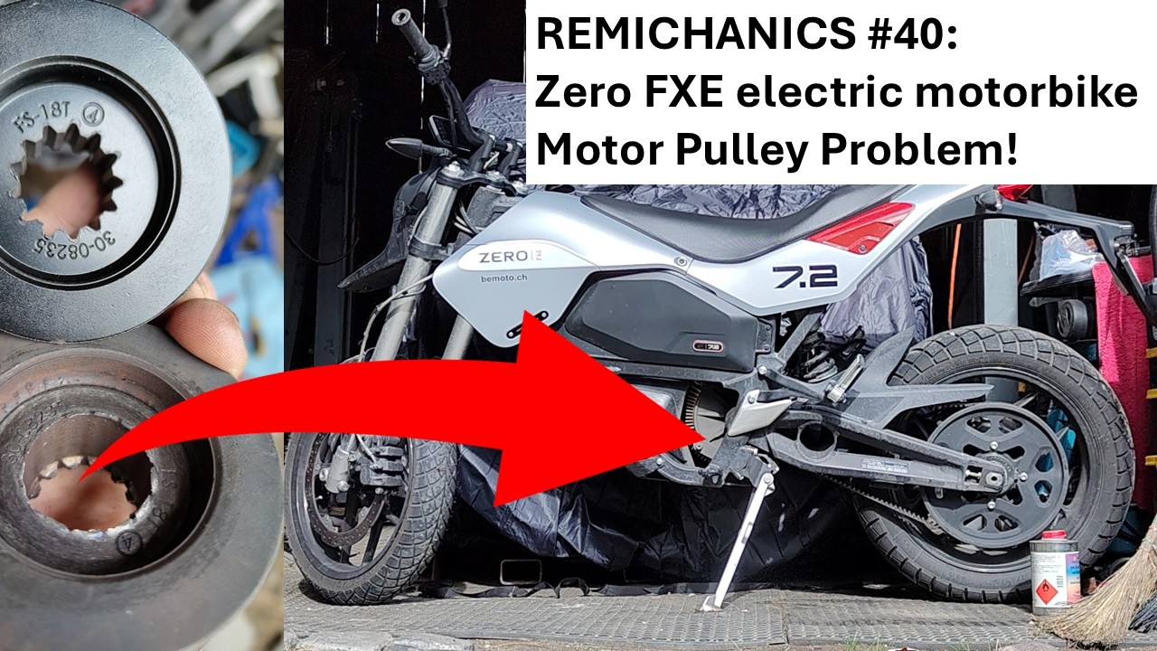 REMICHANICS #40: ZERO FXE Motor Pulley Problem!