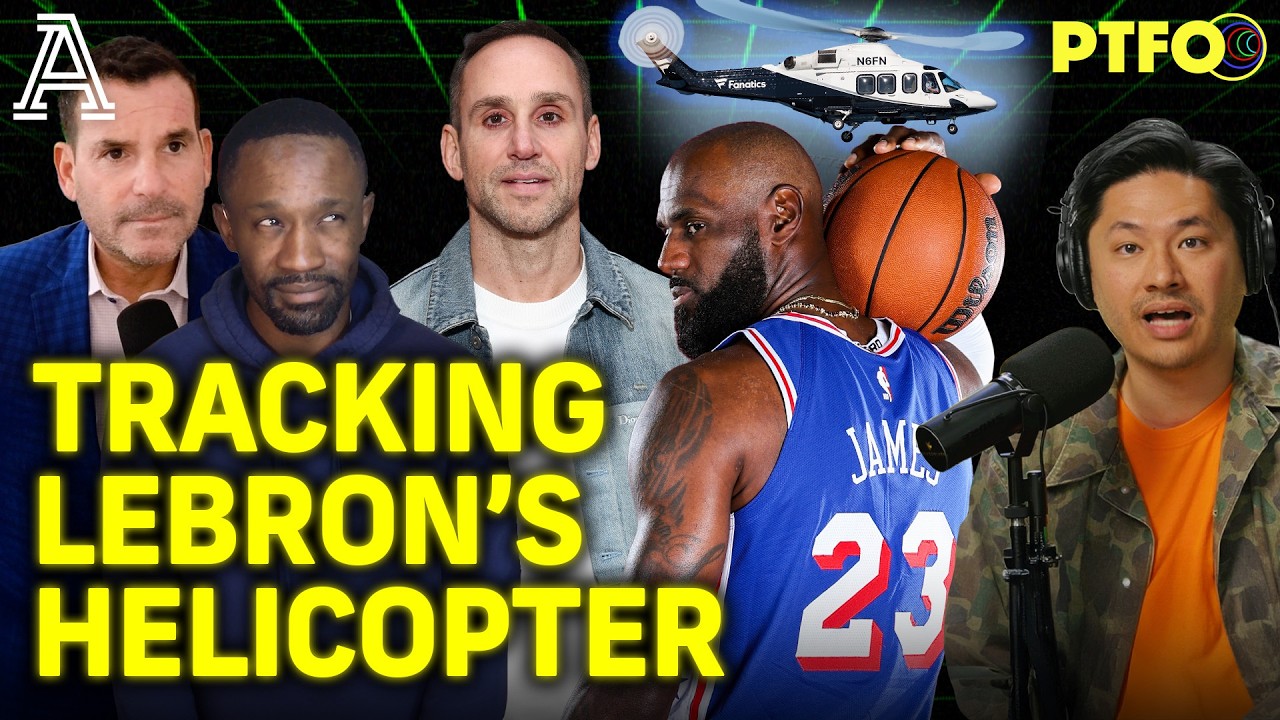 Tracking LeBron's Fanatics Helicopter and the Protect College Sports Act | PTFO