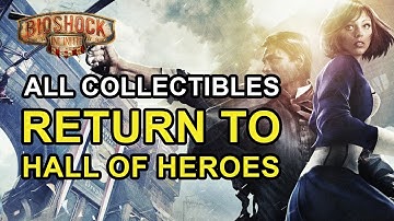Bioshock Infinite - Collectible Locations: Return To Hall Of Heroes (Voxophone + Sightseer Guide)