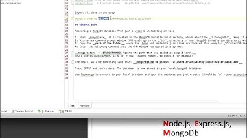 00 Import data into mongodb (English)