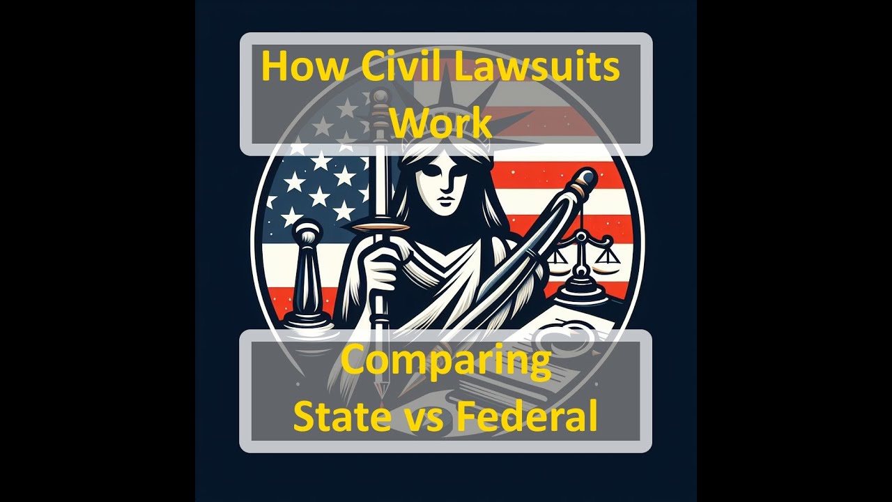 The Civil Lawsuit Process - Comparing State & Federal Courts in the United States