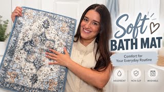 I Tested This Memory Foam Bath Mat! 🛁 | Soft, Absorbent & Non-Slip screenshot 2