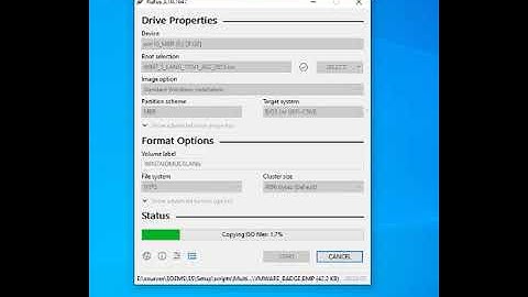 Windows 7 bootable USB [ Rufus]