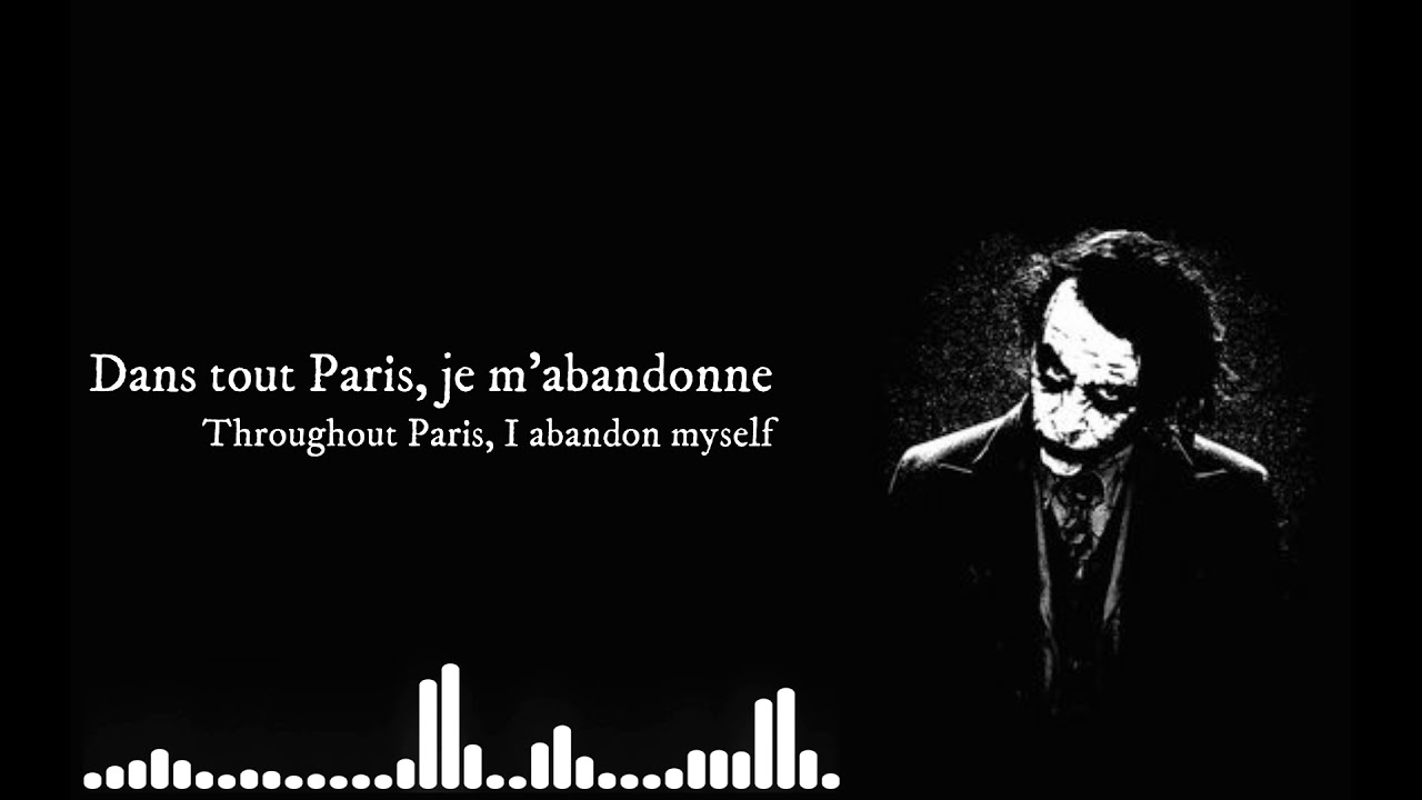 Derniere Danse Lyrics Translation English
