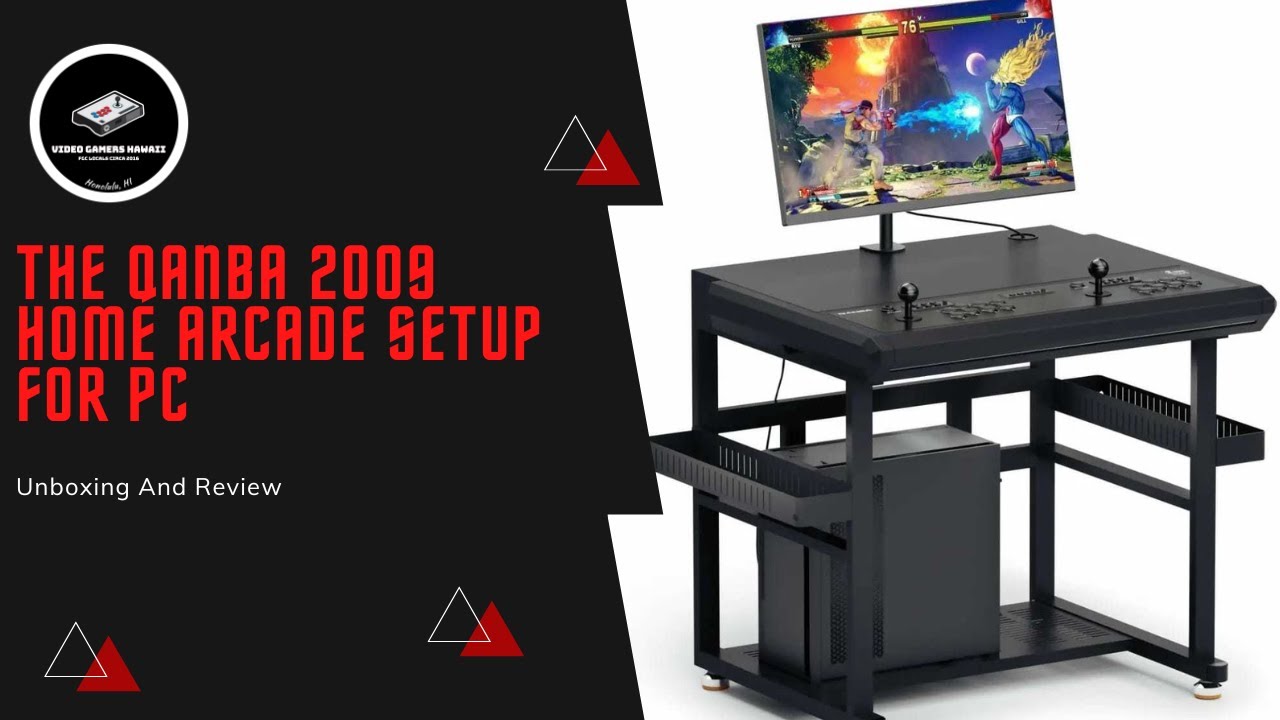 The Qanba 2009 Home Arcade Setup For PC - YouTube