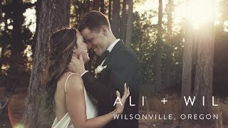 Wilsonville, Oregon Wedding Trailer | Ali + Wil