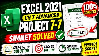 Excel 2021 In Practice Ch 7 Advanced Project 7 7